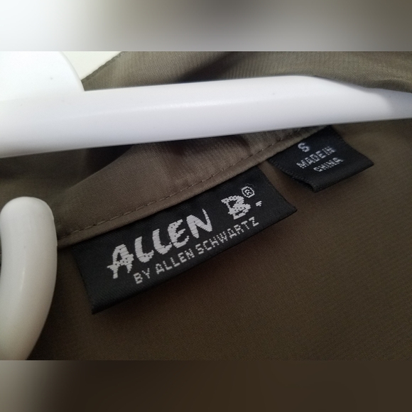 NWOT Allen B By Allen Schwartz Military Inspired Asymmetrical Zip Up Ves… - Picture 2 of 8